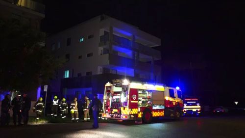 Suspicious fire damages Sydney unit block