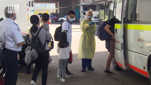 Six passengers who landed at Sydney Airport from China today have been sent for coronavirus tests.