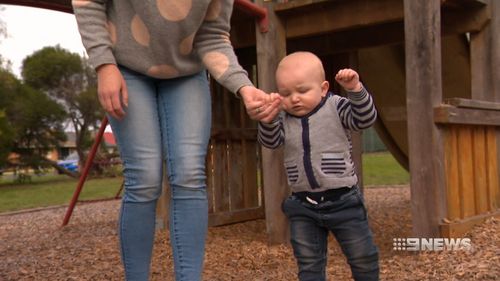 With 800,000 newborns dying from breathing difficulties each year, it's hoped the new approach will help many more babies like Darcy. Picture: 9NEWS