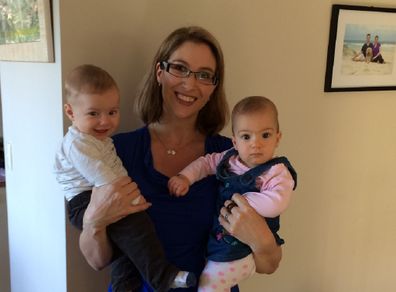 Josh Knox hospital cerebral palsy with mum babies