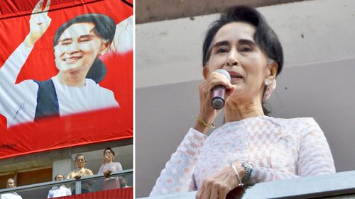 Aung San Suu Kyi party set to win 70 percent of seats
