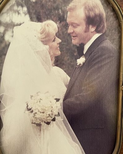 Patti Newton continues to pay tribute to late husband Bert Newton with throwback wedding photo.