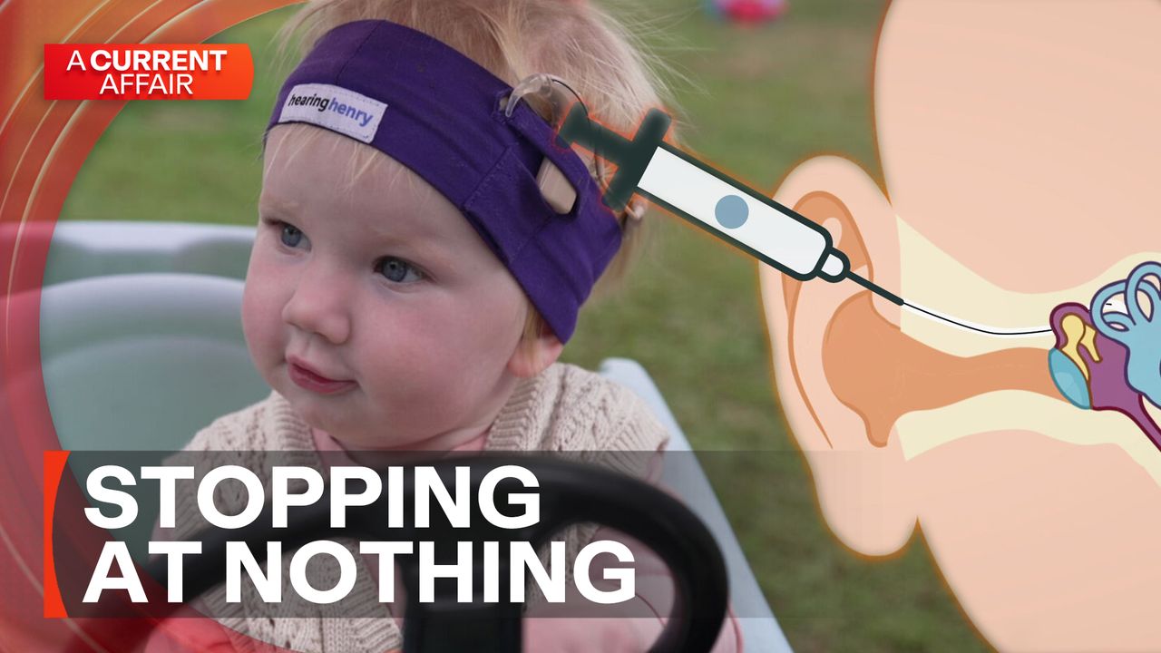 Watch A Current Affair - Season 2026 - Parents’ plea over deaf baby’s surgery