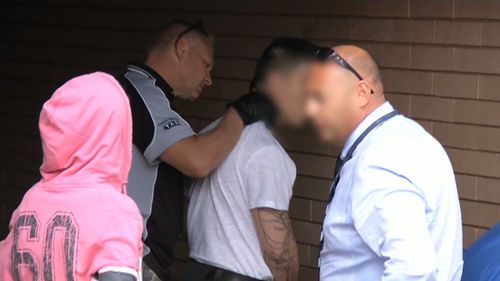 Teens among eight arrested in raids at seven homes across Sydney