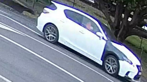 In CCTV vision the Lexus is seen travelling to and from the Chester Hill area on the night of Shady Kanj's murder.