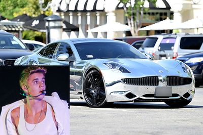 If the Range Rover and $200,000 Lamborghini Spyder he received at 16 weren't enough, Justin Bieber was also given an electric car worth $100,000 for his 18th birthday. Imagine what he'll get when he hits 21!