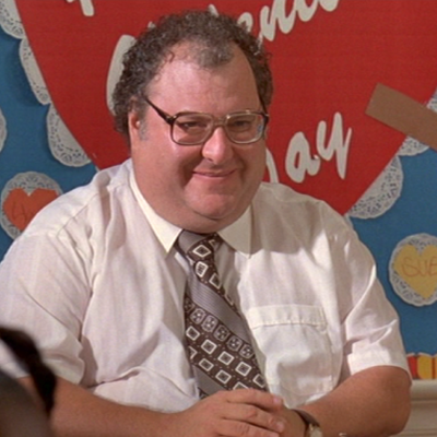 Josh Mostel as Principal Max Anderson: Then