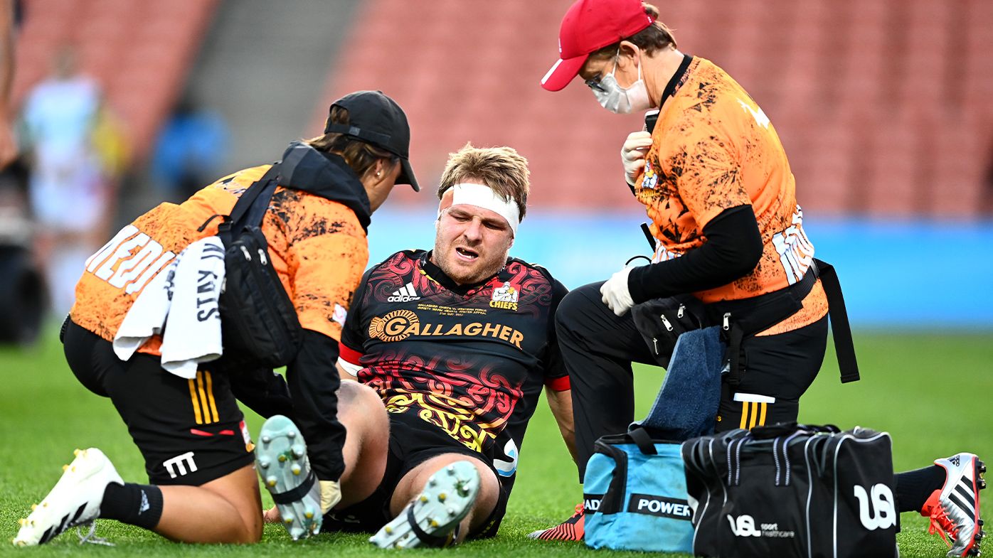 Dominant Chiefs victory over Force marred by Sam Cane injury blow