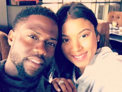 Kevin Hart, wife Eniko Hart, family, Heaven, Hendrix, Kenzo