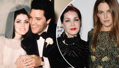 Priscilla Presley, Elvis Presley, Riley Keough