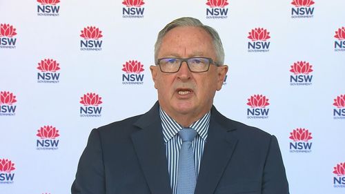 NSW Health Minister Brad Hazzard said there were no local cases of coronavirus in NSW in the past day.