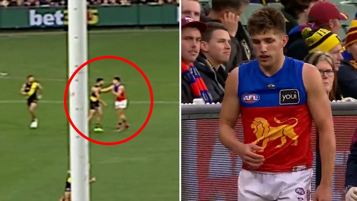 Zac Bailey left the field with a sternum issue following a collision with Marlion Pickett.