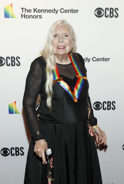 Joni Mitchell attends the 44th Kennedy Center Honors at The Kennedy Center on December 05, 2021