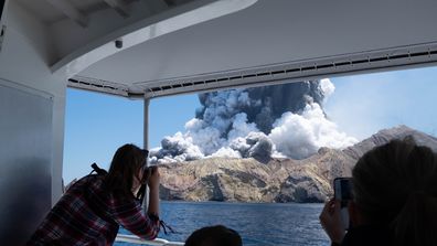 When the White Island volcano erupted, several tourists died as thick plumes of smoke and magma exploded out of the volcano on December 9. 