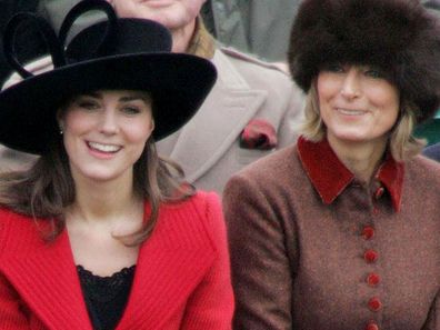 Kate and Carole Middleton in 2006