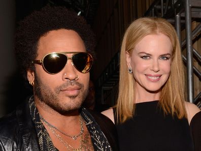 Lenny Kravitz and Nicole Kidman