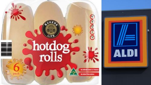 Metal shavings found in Aldi hot dog rolls prompt urgent recall