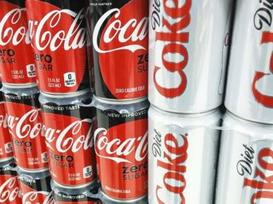 Coke Zero, Diet Coke, soft drinks
