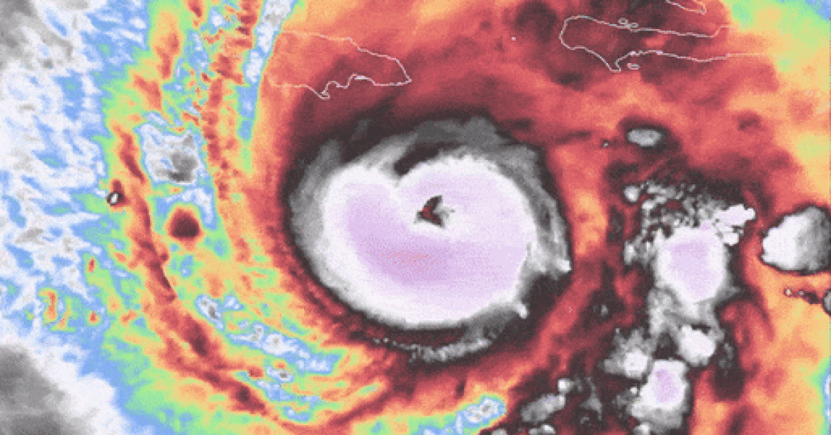 Hurricane makes landfall in Jamaica as devastating Category 5 storm