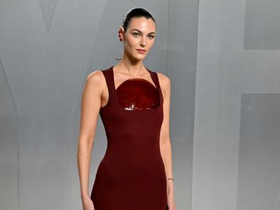 Vittoria Ceretti at the 2026 Vanity Fair Oscar Party hosted by Mark Guiducci at Los Angeles County Museum of Art on March 15, 2026 in Los Angeles, California.