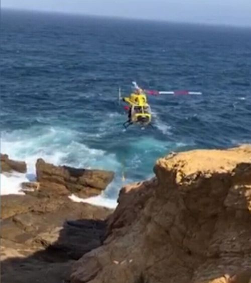 Bermagui NSW beach rescue stranded children