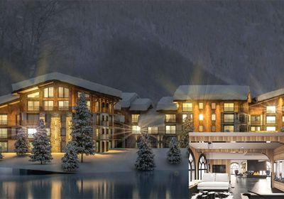 Two bed ski apartment, France, $999,000
