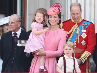 Trooping the Colour: Kate and Charlotte's mother-daughter look