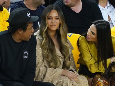 Jay-Z, Beyoncé and Nicole Curran