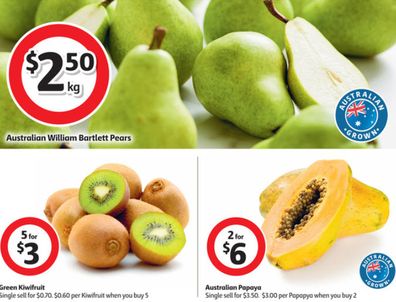 There are lots of fresh specials at Coles this week.