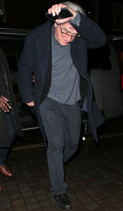 Robert de Niro at Princess Beatrice and Edoardo Mapelli Mozzi engagement party at Chiltern Firehouse London