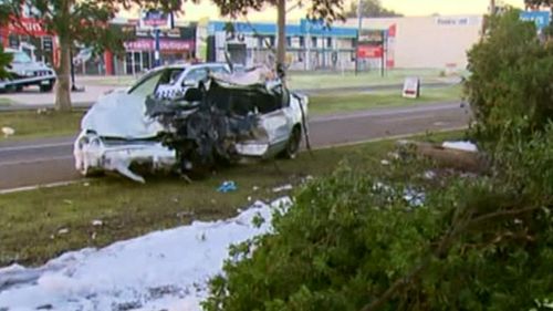 The judge was surprised anyone walked away from the horrific accident. (9NEWS)