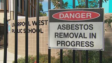About 700 students will be relocated from a public school in Sydney&#x27;s south-west after asbestos was found in mulch on campus. The students will be moved ﻿from Liverpool West Public School to Gulyangarri Public School for at least a month while clean-up is underway.