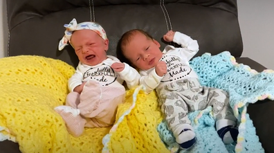 Twins Lydia and Timothy Ridgeway were born after their embryos were frozen for nearly 30 years.