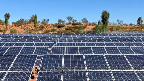 Solar power will account for most of the electricity in Australia by 2050, the modelling shows.