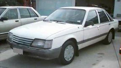 Supplied undated image obtained Monday, June 20, 2011 of the white VK Holden Commodore sedan that Jessica Small got into before she was abducted on Oct. 26, 1997 in Bathurst, New South Wales when she was 15 years old.