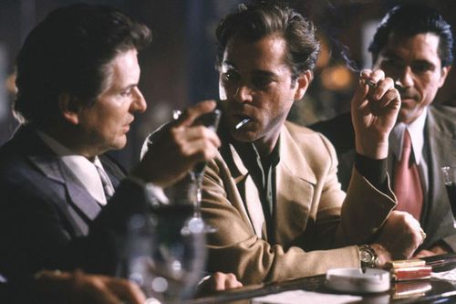 Joe Pesci and Ray Liotta in Goodfellas. 