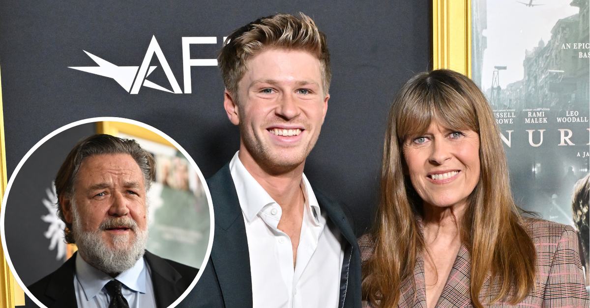 Robert Irwin shares how Russell Crowe kept his late dad Steve Irwin’s memory alive