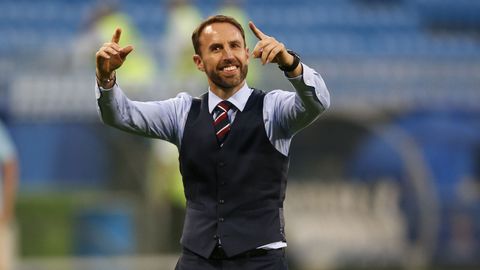 English person Gareth Southgate. (AAP)