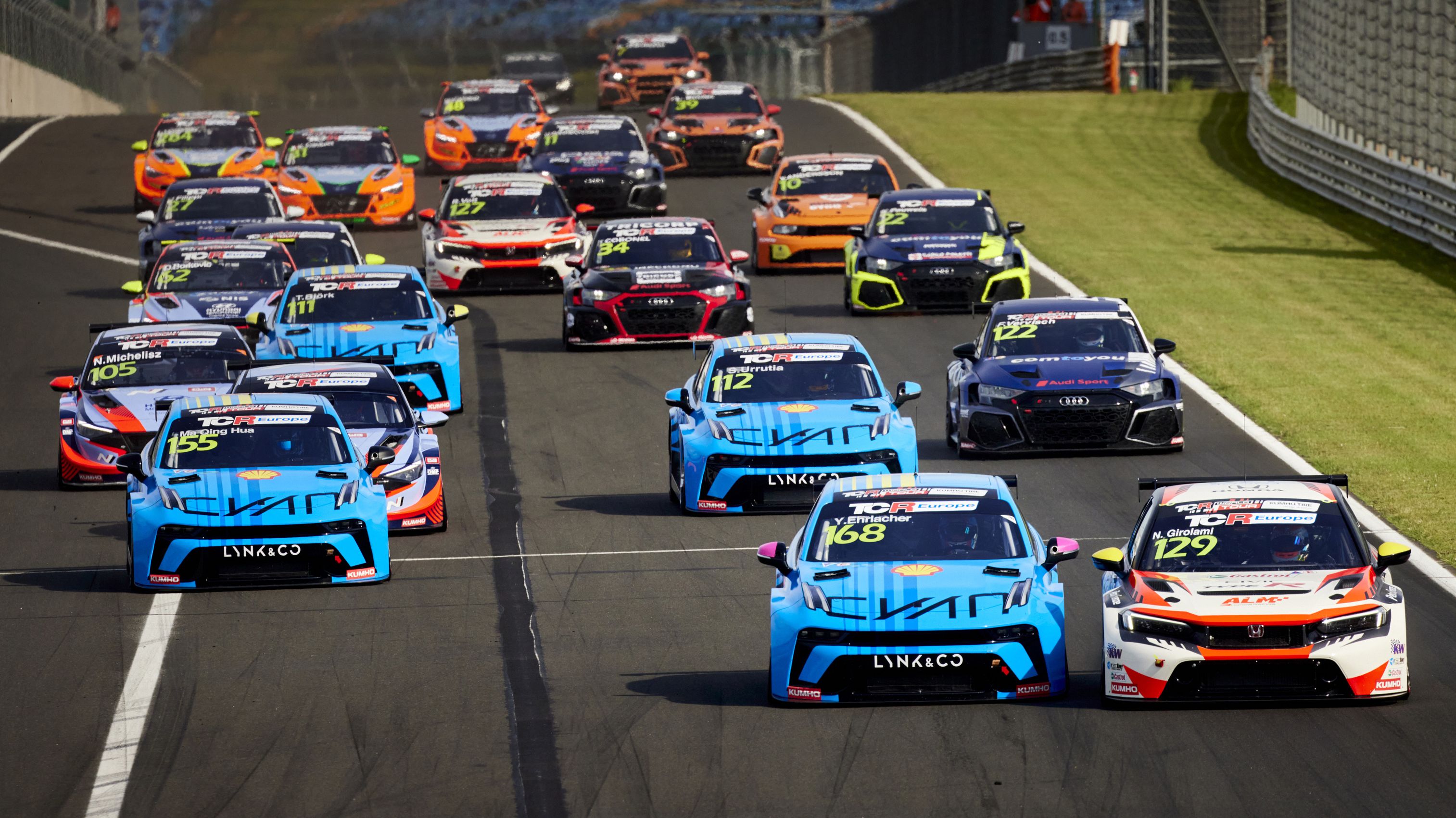 Lynk &amp; Co will bring four of its bright blue 03 touring cars Down Under for Race Sydney and the Bathurst International.
