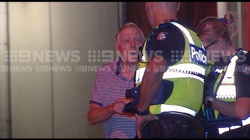 The 82-year-old man was left shaken but not physically injured. (9NEWS)