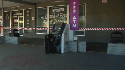 Man allegedly attempts to break into ATM in Deception Bay, Queensland.