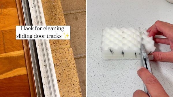 How to clean tracks for sliding doors: Carolina Mccauley shows how