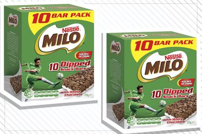 9PR: NESTLÉ MILO Snack Bars Dipped with White Chocolate, 10-Pack, 270g