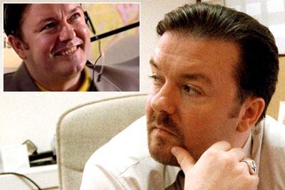 <B>You know him as...</B> David Brent, the world's most obnoxious boss in the original British version of <I>The Office</I>.<br/><br/><B>Before he was famous...</B> Just before <I>The Office</I> launched Ricky into the fame stratosphere, he appeared in another British cult comedy: <I>Spaced</I> (which launched the career of Simon Pegg, incidentally). In the 2001 episode, Ricky played a smarmy, sleazy office worker &mdash; not that unlike David Brent, really.