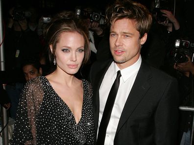 Angelina Jolie and Brad Pitt at the World Premiere of The Good Shepherd presented by Universal Pictures at the Ziegfeld Theatre on December 11, 2006 in New York City 