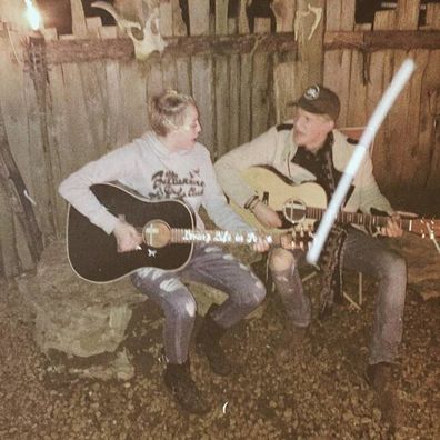 Cody Simpson, Miley Cyrus, hanging out, Nashville, Instagram photo