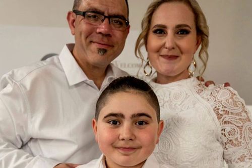 Simon, Nicholas and Vanessa Tadros.