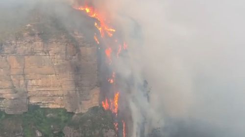 The relentless threat of bushfire is beginning to wear Blue Mountains' locals down as 'the biggest fire Australia has ever seen' continues its march of destruction.
