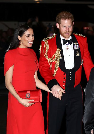 Meghan and Harry at the Mountbatten Music Festival on March 7 in London.