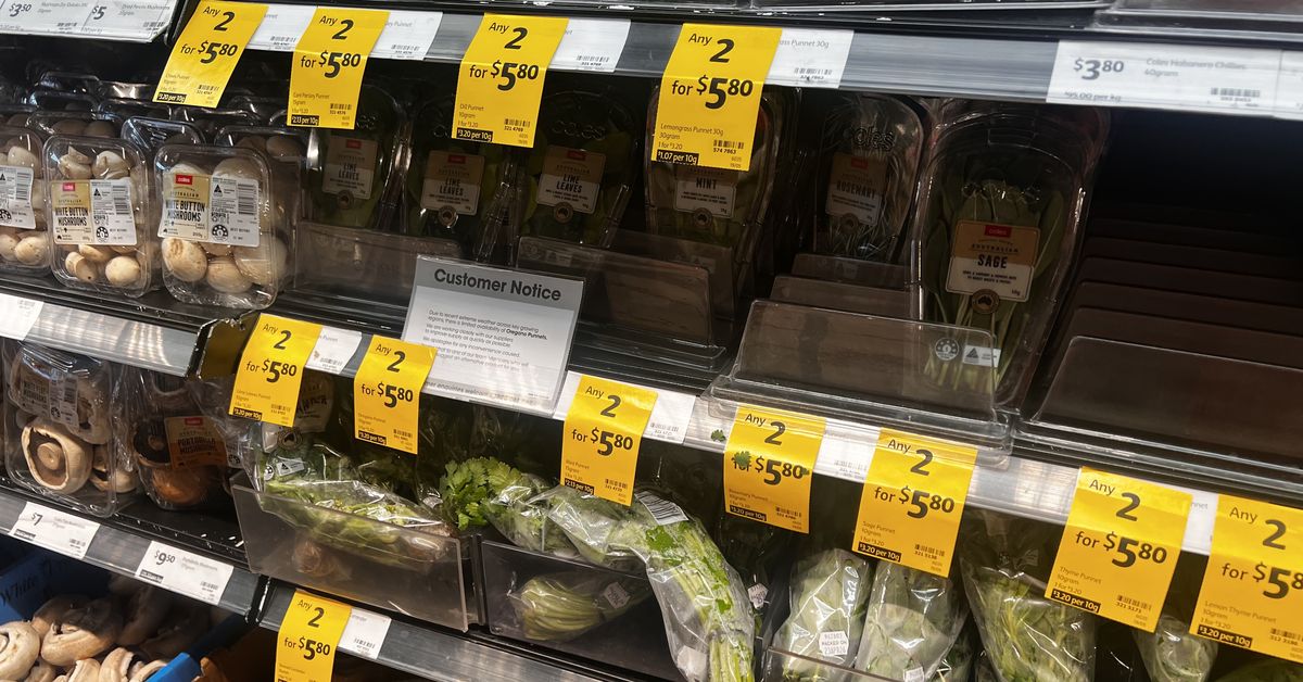 Major fresh herbs shortage impacting supermarket supplies across the country